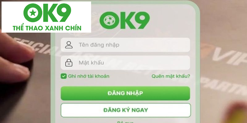 Hướng dẫn đăng nhập OK9 siêu nhanh siêu đơn giản Hướng dẫn đăng nhập OK9 siêu nhanh siêu đơn giản