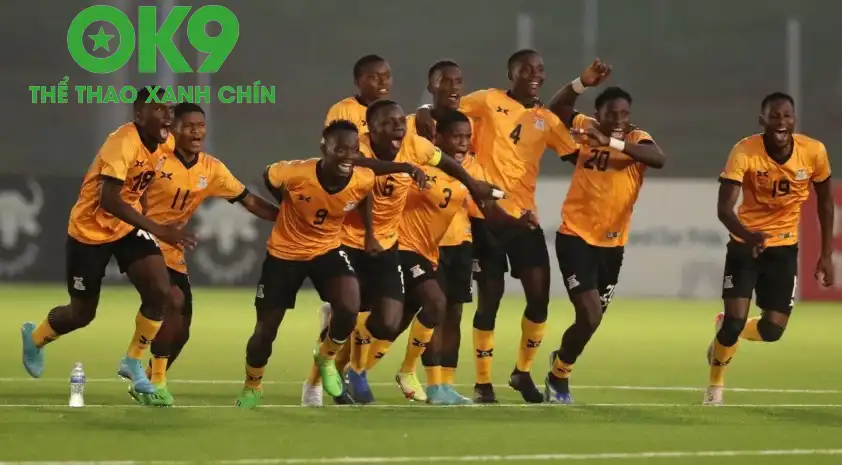 U20 Zambia đang thi đấu dần khởi sắc