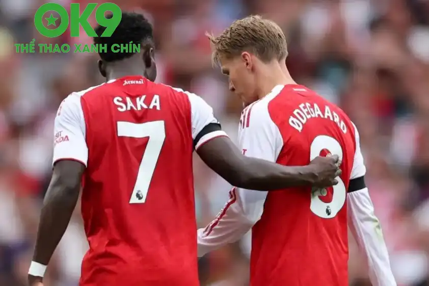 Chấn thương của Odegaard và Saka là đòn giáng mạnh vào kế hoạch của Arteta (Ảnh: The Independent).