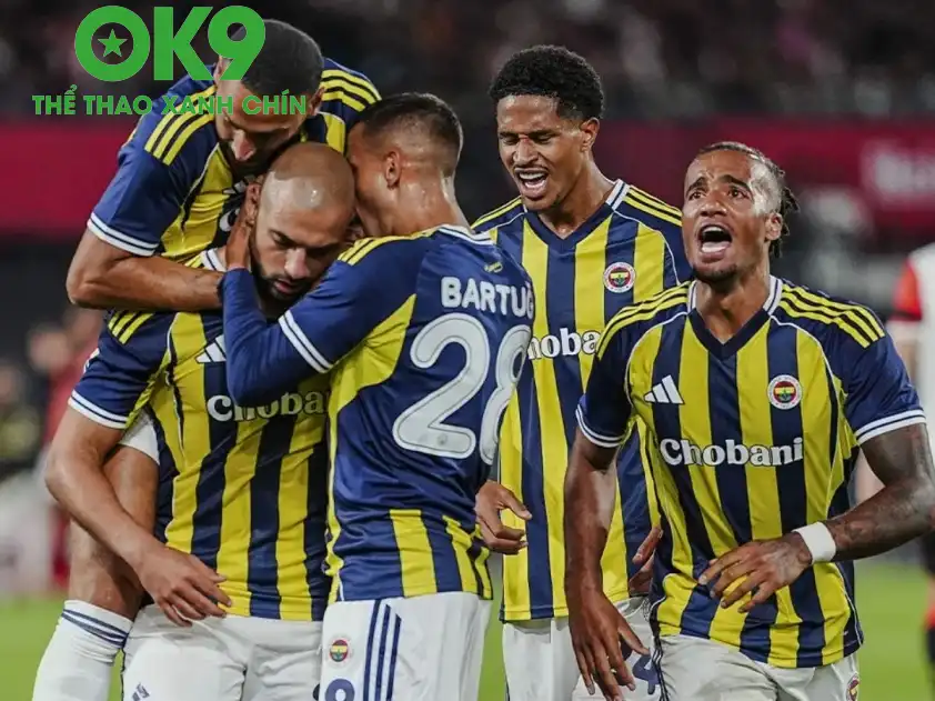 Fenerbahce còn nguyên hy vọng để lội ngược dòng trước Feyenoord ở lần đối đầu sắp tới (Ảnh: Tele1)
