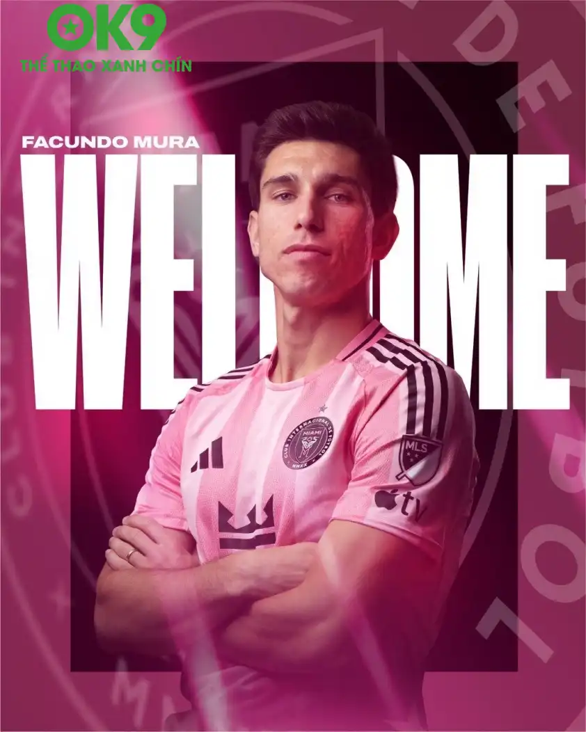 Inter Miami chiêu mộ thành công Facundo Mura (Ảnh: Inter Miami).